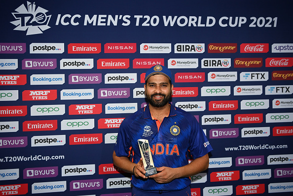 Rohit Sharma earned the Player-of-the-Match award | Getty