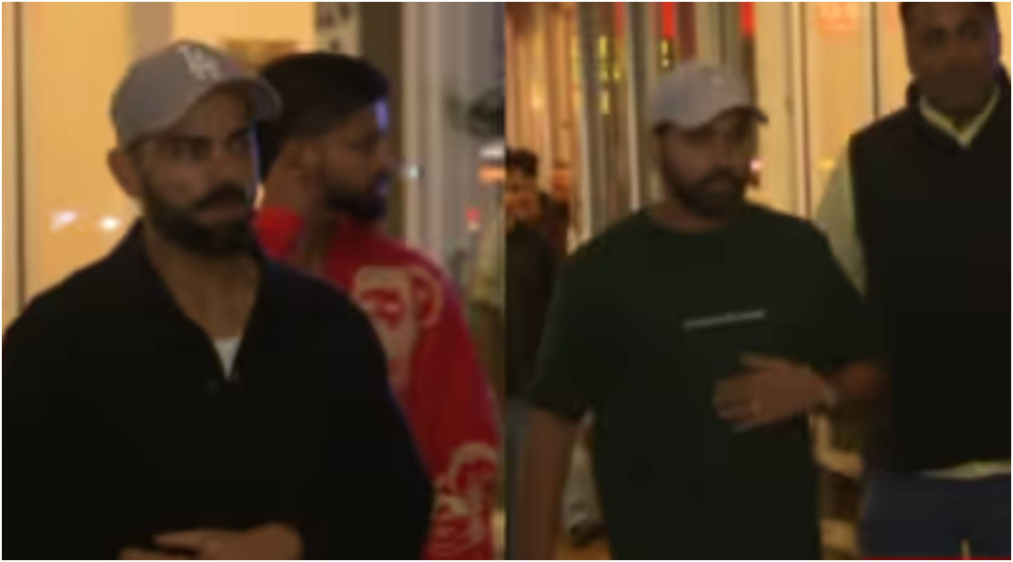 Virat Kohli and Rohit Sharma enjoy dinner with teammates in popular Indian restaurant | 7NEWS Adelaide/X