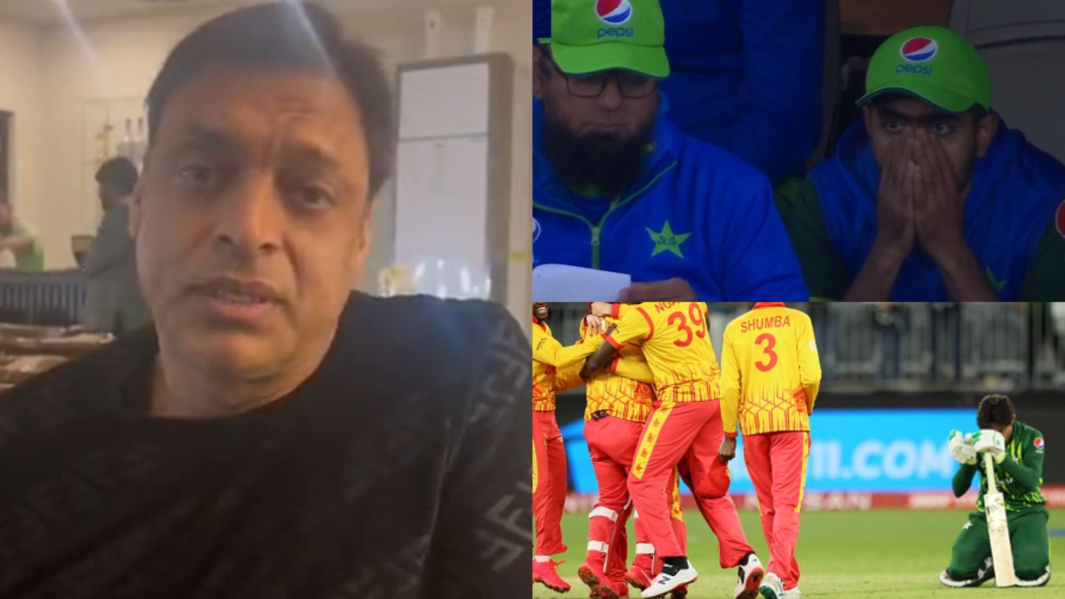 T20 World Cup 2022: WATCH- “Really disappointed, average team, average PCB”- Shoaib Akhtar reacts to Pakistan’s 1-run defeat