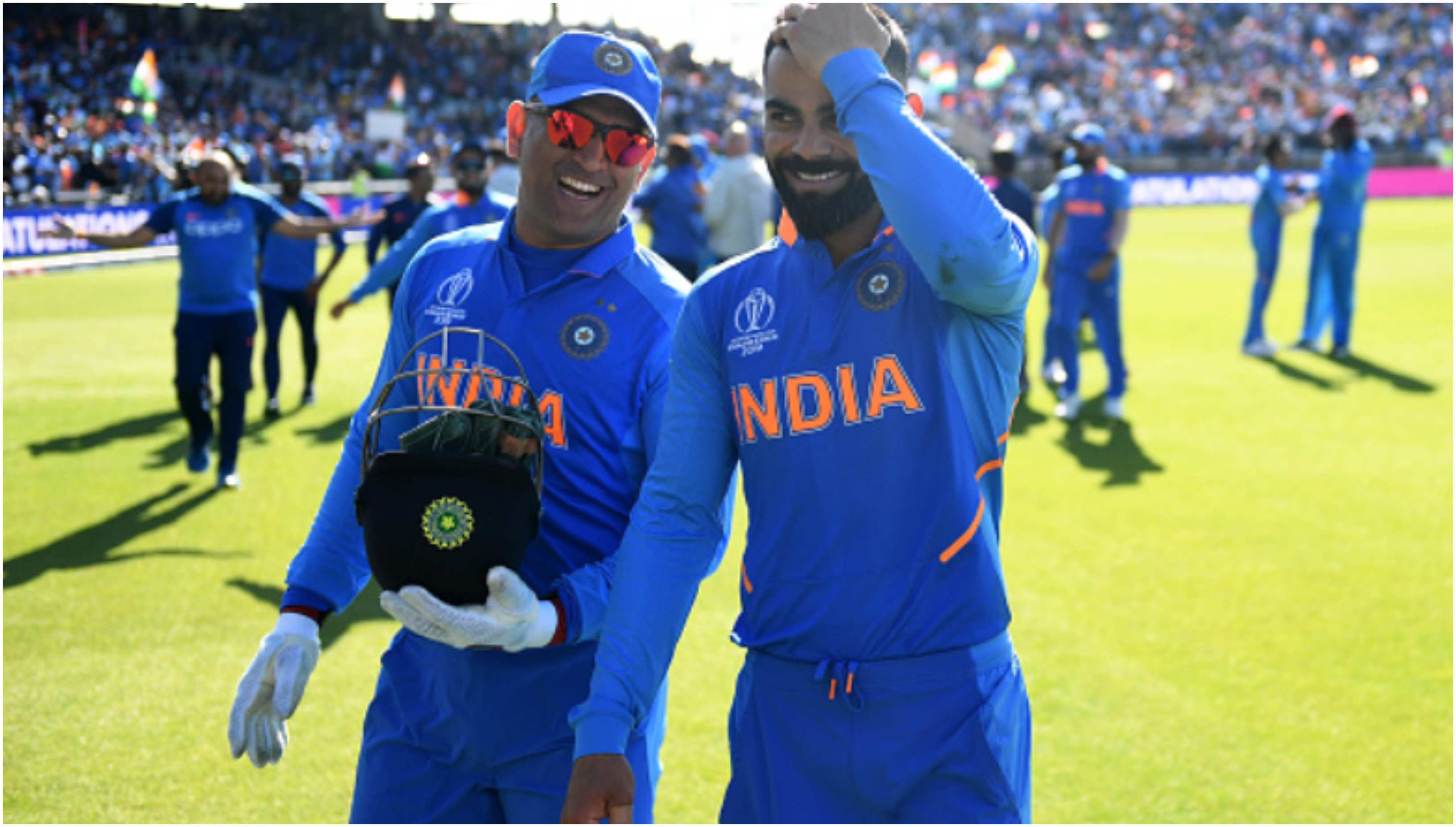 Virat Kohli and MS Dhoni | Getty