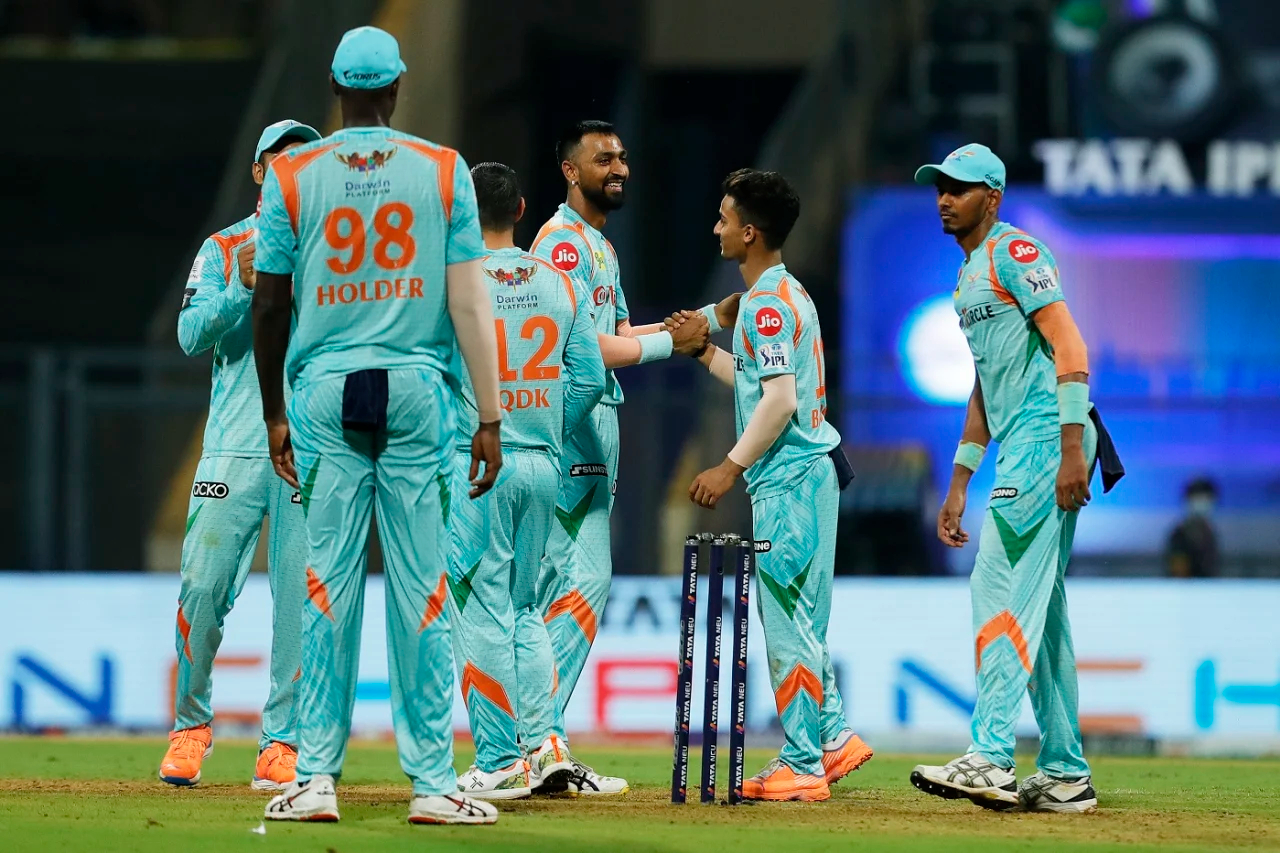 LSG recorded its fifth win in the IPL 15| BCCI-IPL