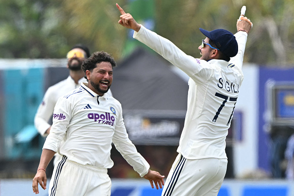 Kuldeep Yadav managed only one wicket in first Test in Galle | Getty