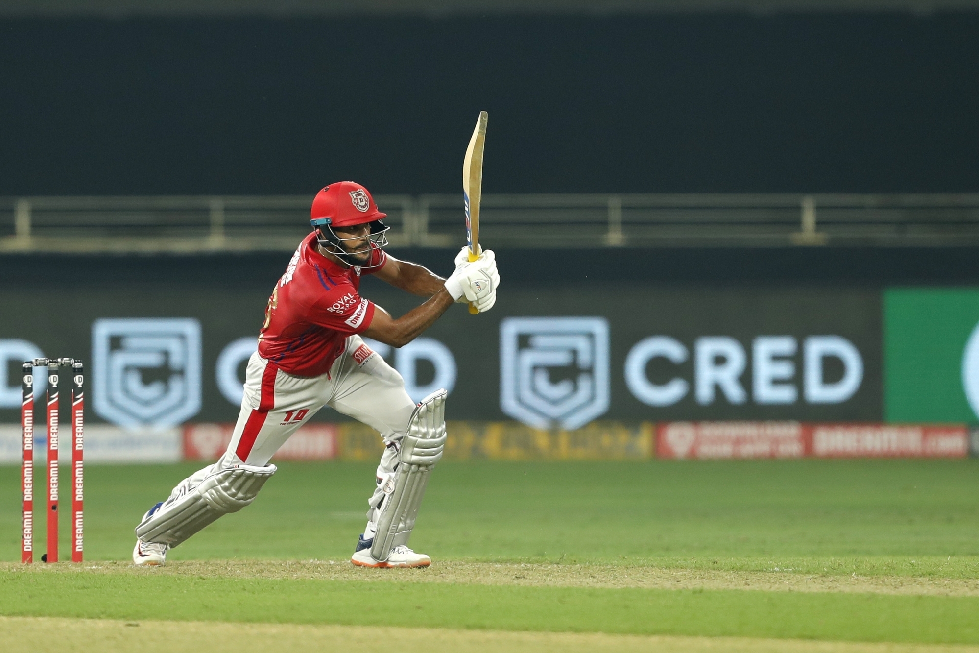 Mayank Agarwal played 89 runs knock against Delhi Capitals in Dubai (Photo - IANS) 