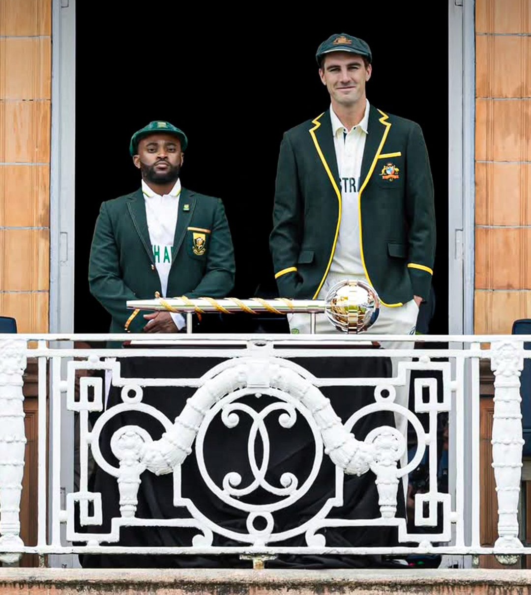 Pat Cummins and Temba Bavuma ahead of WTC 2025 final at Lord's | Getty