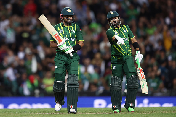 Azam and Rizwan added their 9th century partnership in T20Is- the most by any pair | Getty