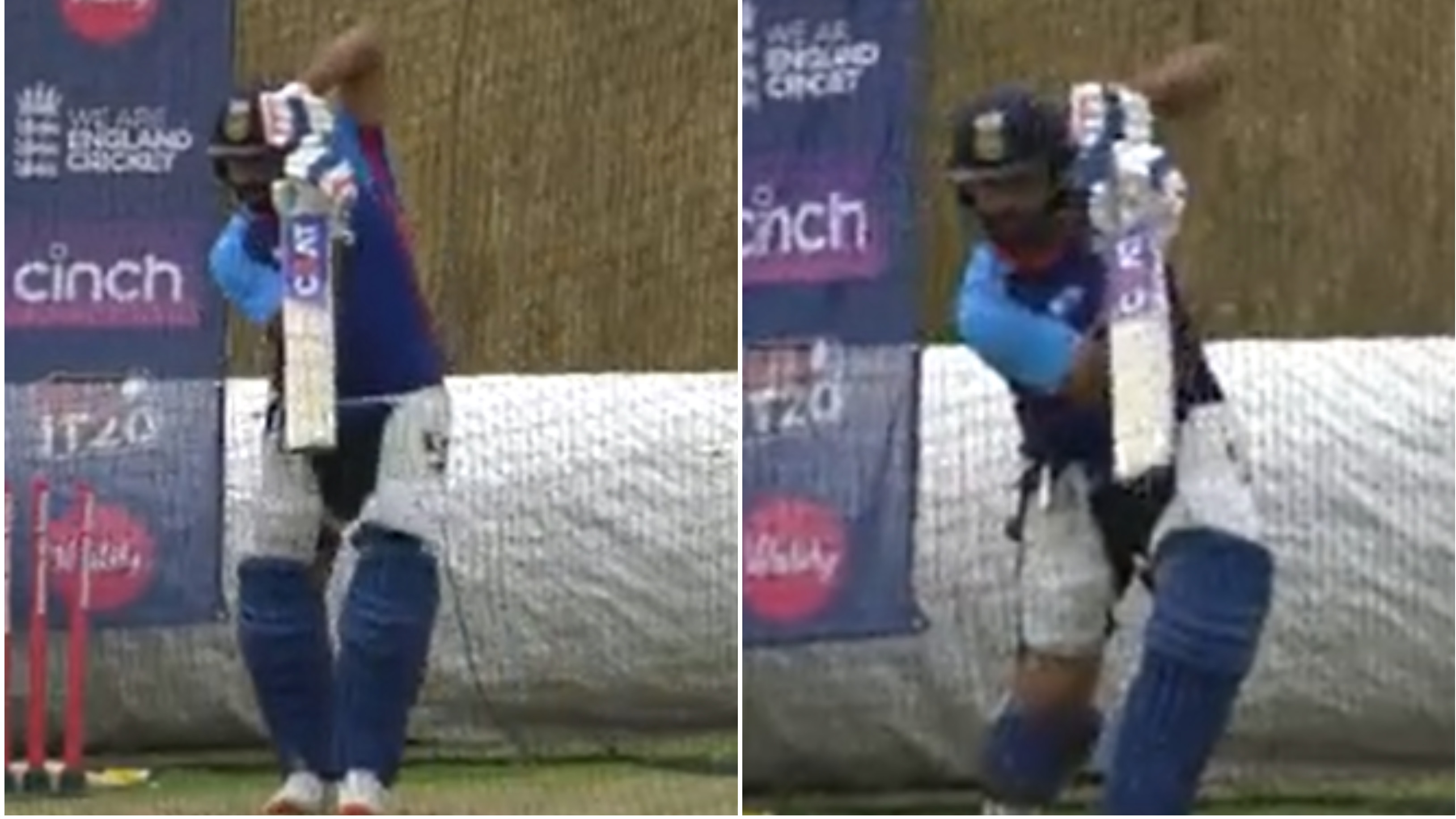 ENG v IND 2022: Rohit Sharma joins Indian team in Southampton ahead of 1st T20I; plays trademark cover drives in nets