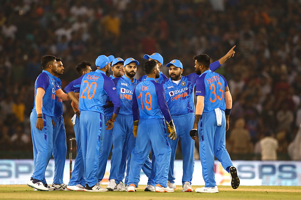 Team India conceded a 1-0 lead in the three-match T20I series | Getty