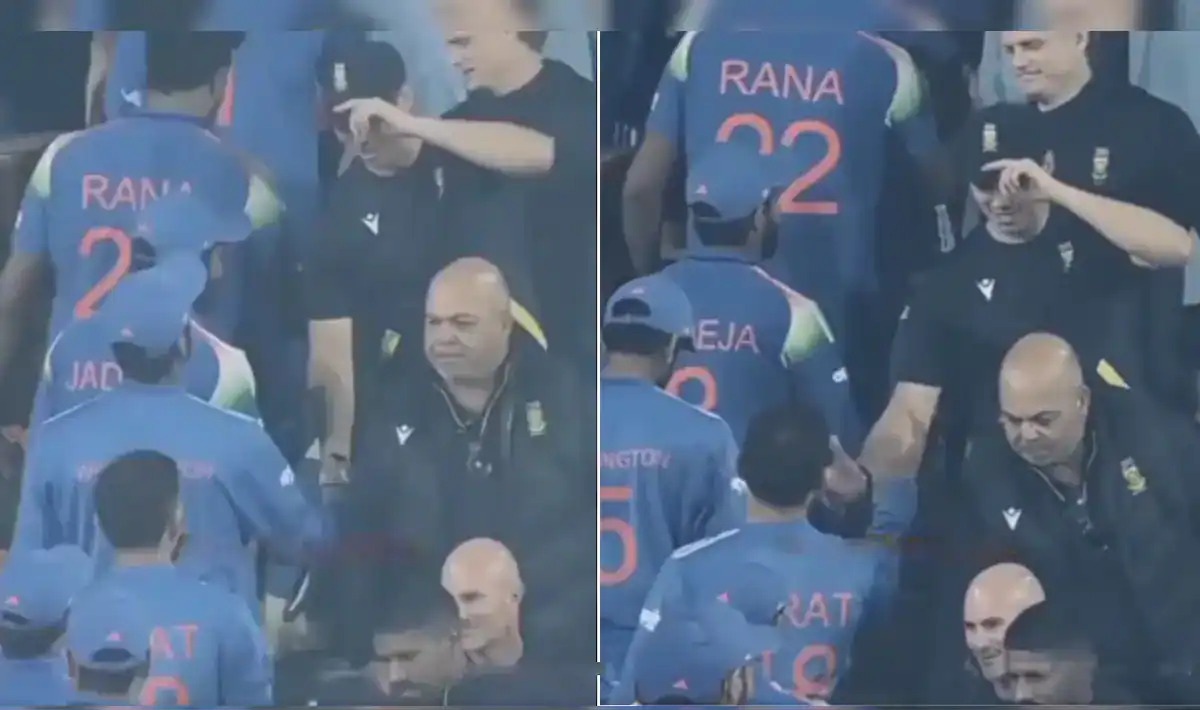 Virat Kohli and Shukri Conrad | X