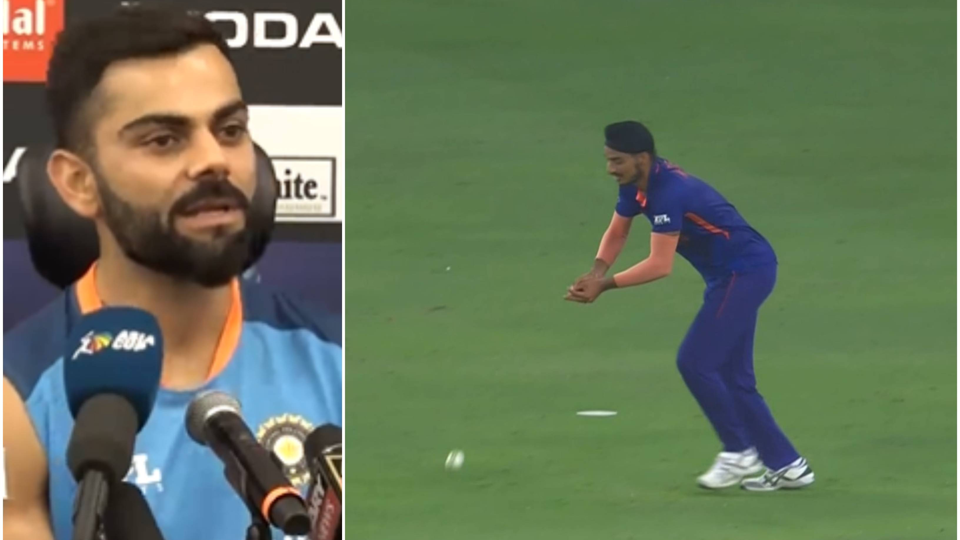 Asia Cup 2022: WATCH – “Anyone can commit mistakes under pressure,” Kohli defends Arshdeep over dropped catch