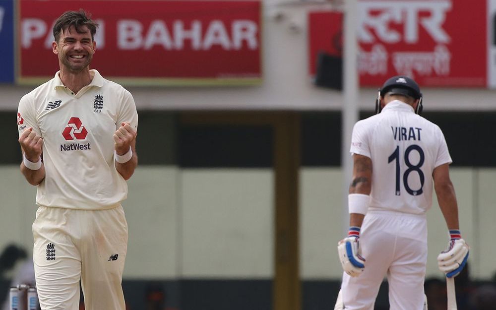 James Anderson took 3 crucial wickets to help England win first Test-match | BCCI