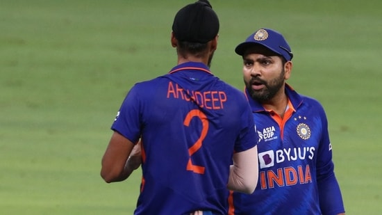 Rohit Sharma and Arshdeep Singh in conversation 