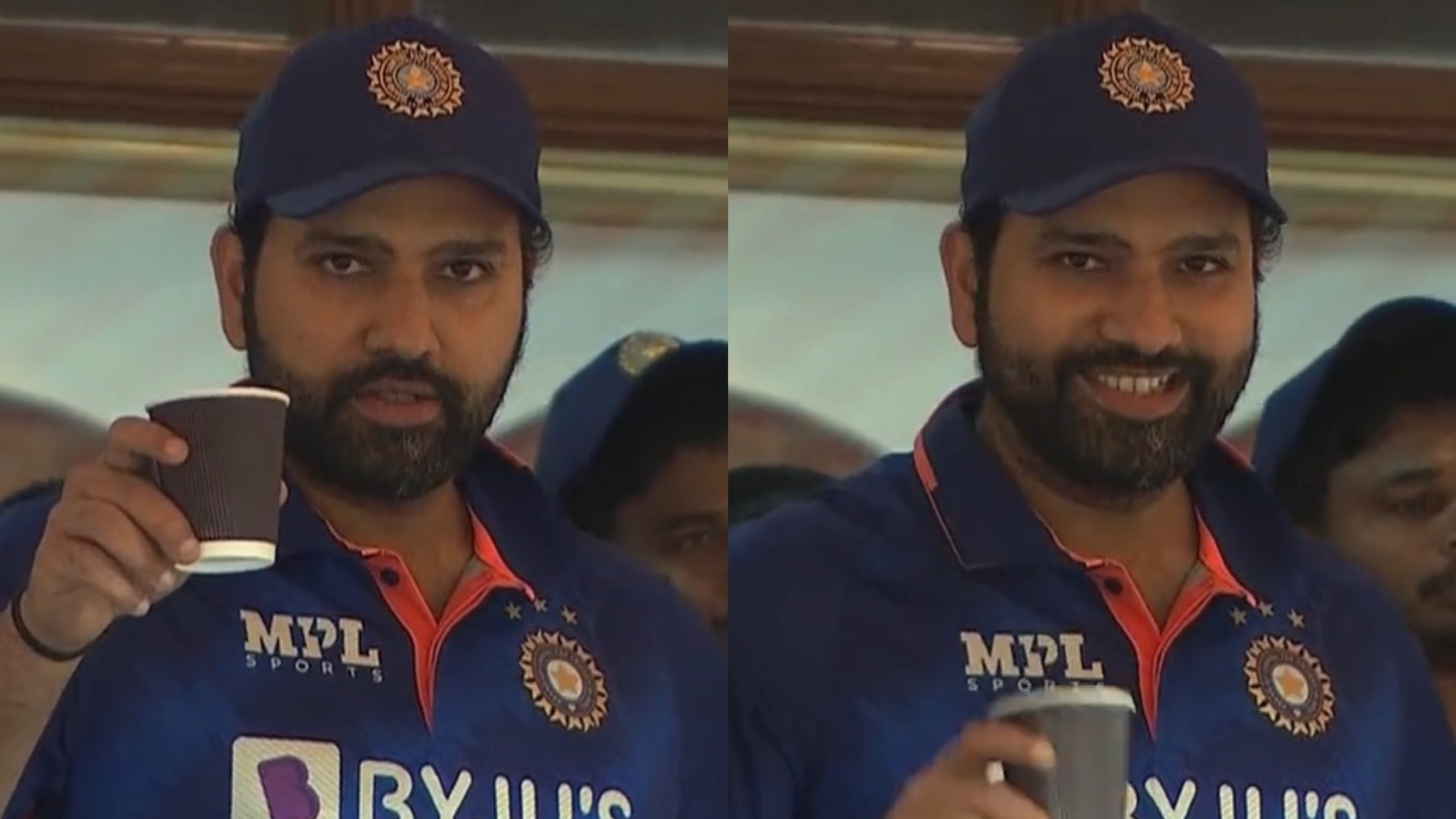 IND v SL 2022: WATCH - Rohit Sharma offers coffee to cameraman