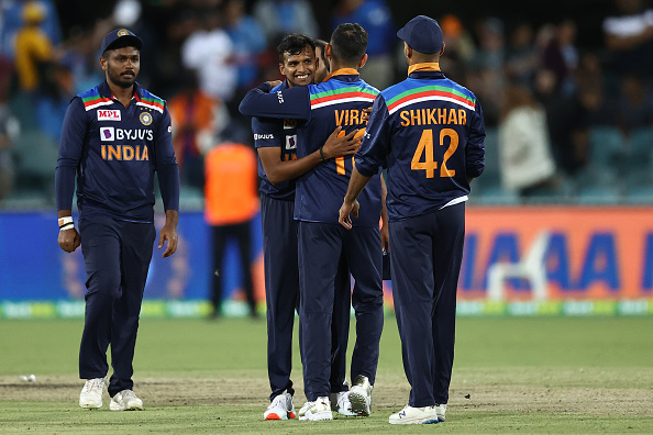 India chased down 195 at SCG to secure the T20I series | Getty Images