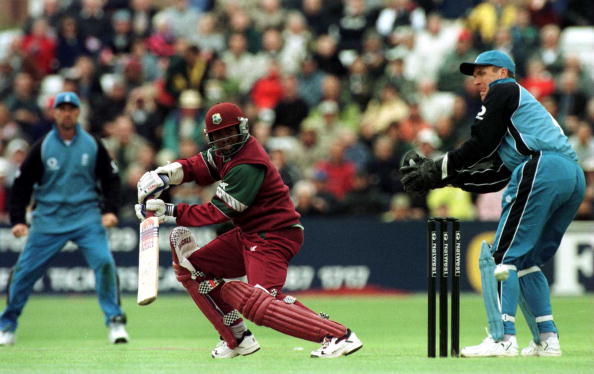 Brian Lara plays late cut against England back in 2000 | Getty