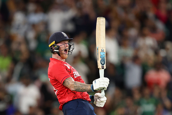 Ben Stokes made 52* with the bat in the chase | Getty