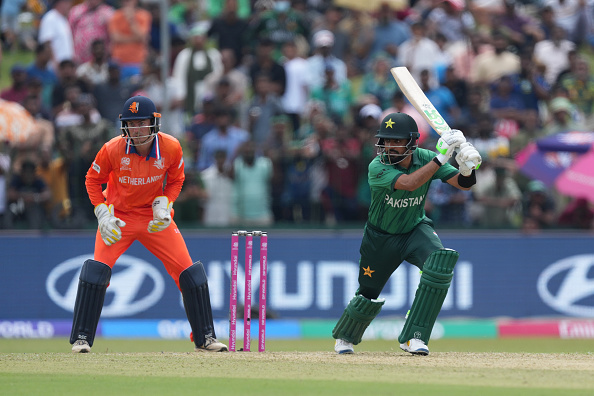 Babar Azam made 15 runs in 18 balls against Netherlands | Getty