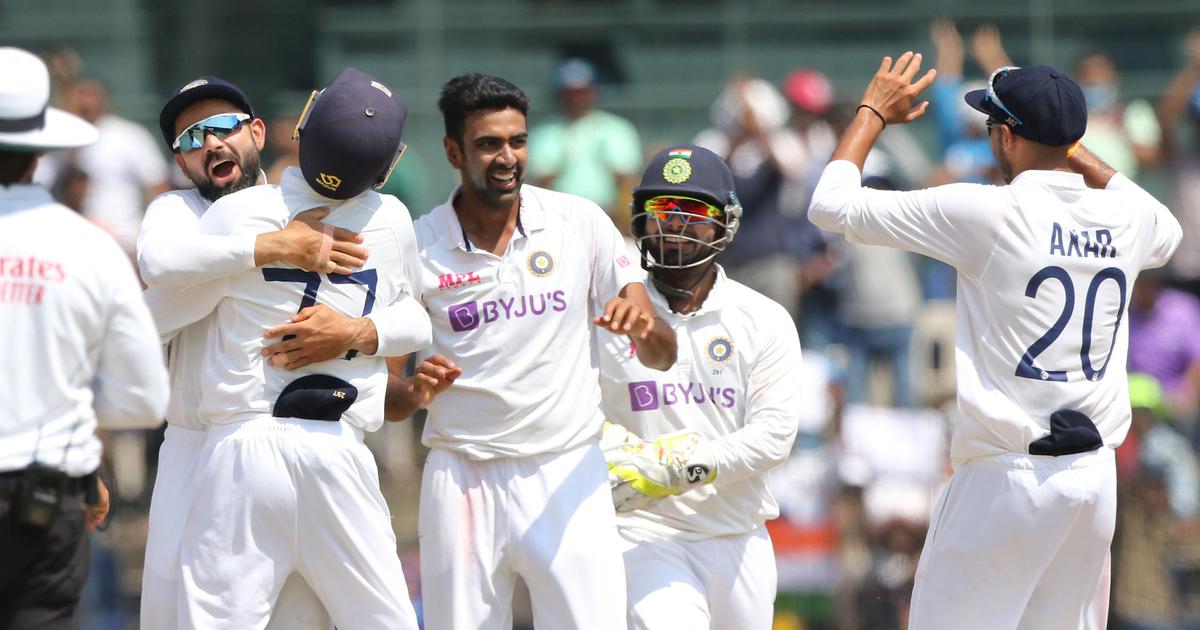 R Ashwin picked five wickets as India routed England for 134 | BCCI