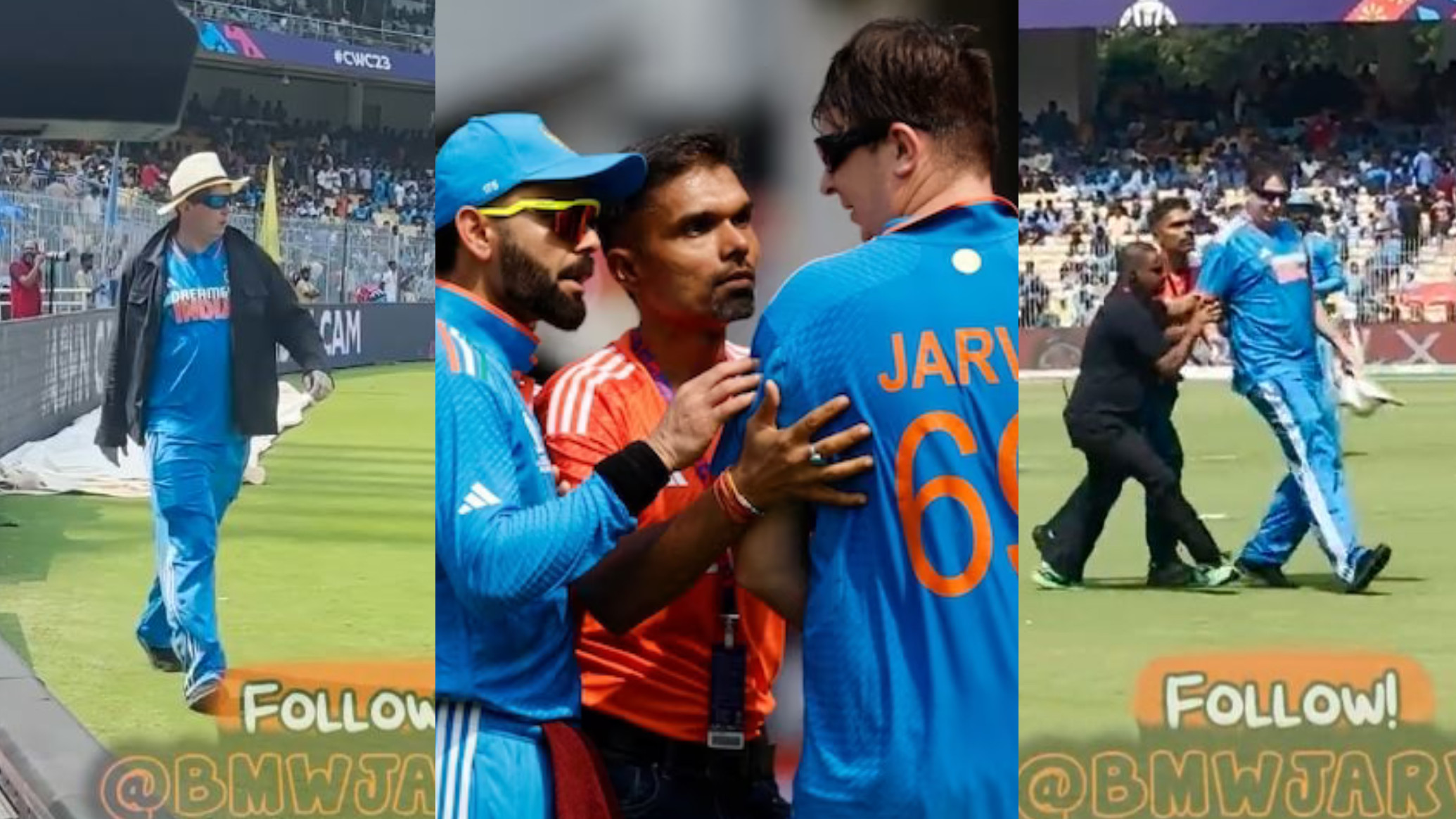 CWC 2023: WATCH- Daniel Jarvis aka Jarvo 69 shares video of his World Cup debut during India vs. Australia match