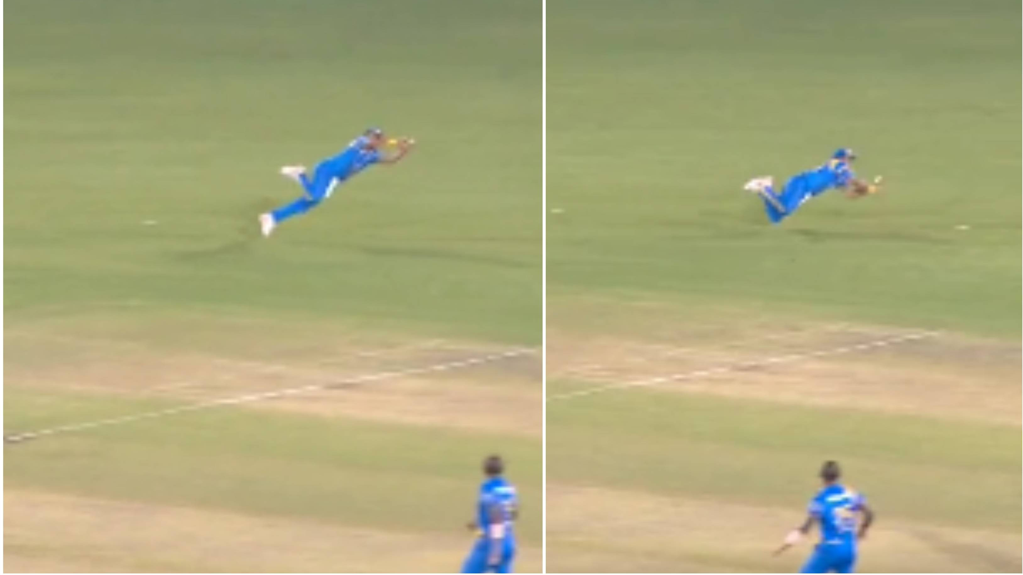 RSWS 2022: WATCH – Suresh Raina turns back clock to pluck a stunner at point against Australia Legends