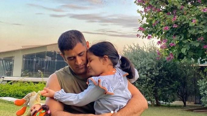 Ziva Dhoni posts unseen photos of herself with father MS Dhoni