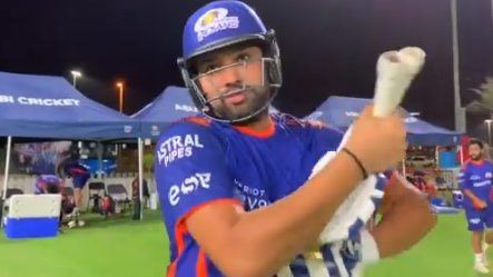 IPL 2020: “Feels good to be back”, Rohit Sharma elated as he hits the nets ahead of upcoming IPL