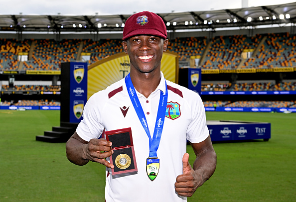 Shamar Joseph won the Player of the Match and the series | Getty