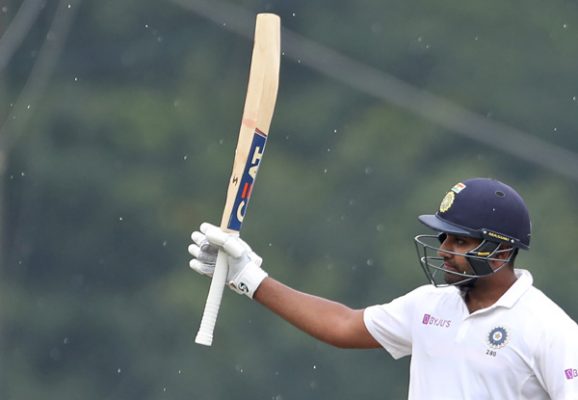 Rohit Sharma (117*) his 3rd hundred of this Test series in Ranchi. (photo - AFP)
