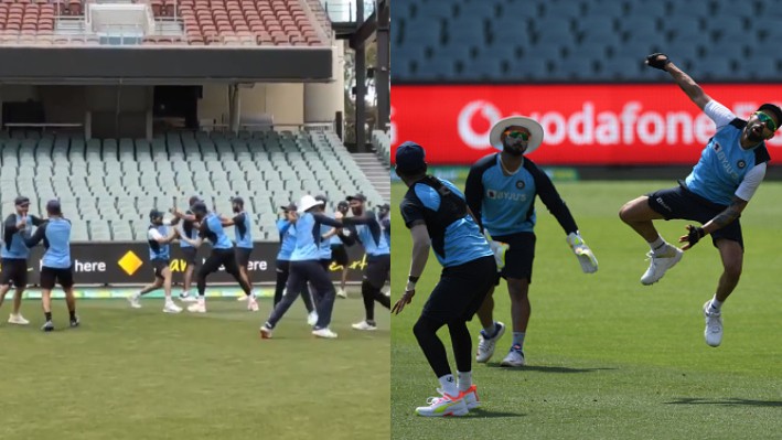 AUS v IND 2020-21: WATCH - Team India's fun training session ahead of first Test