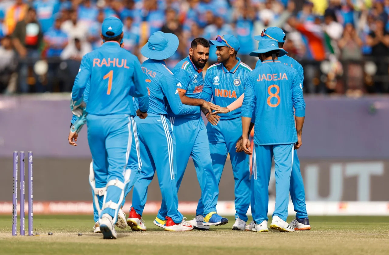 India has won all five of its matches thus far in CWC 2023 and has 10 points | Getty