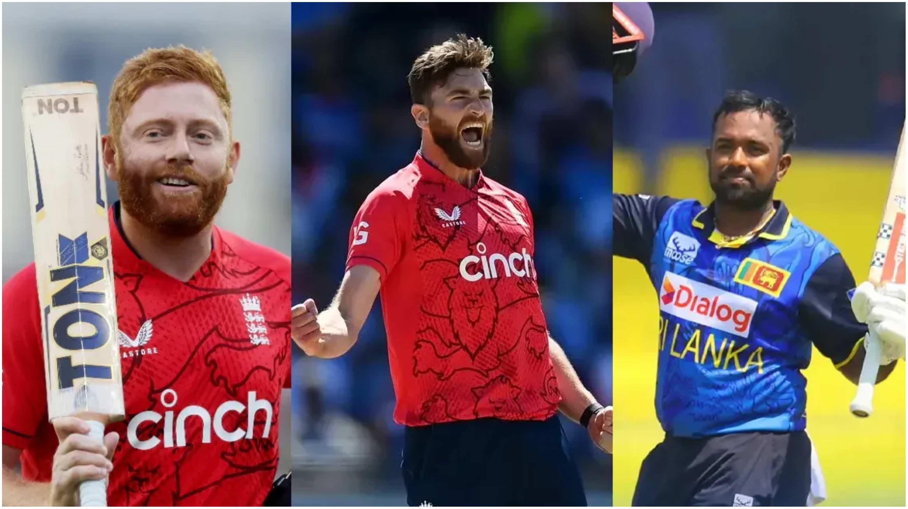  Jonny Bairstow, Richard Gleeson and Charith Asalanka | Getty