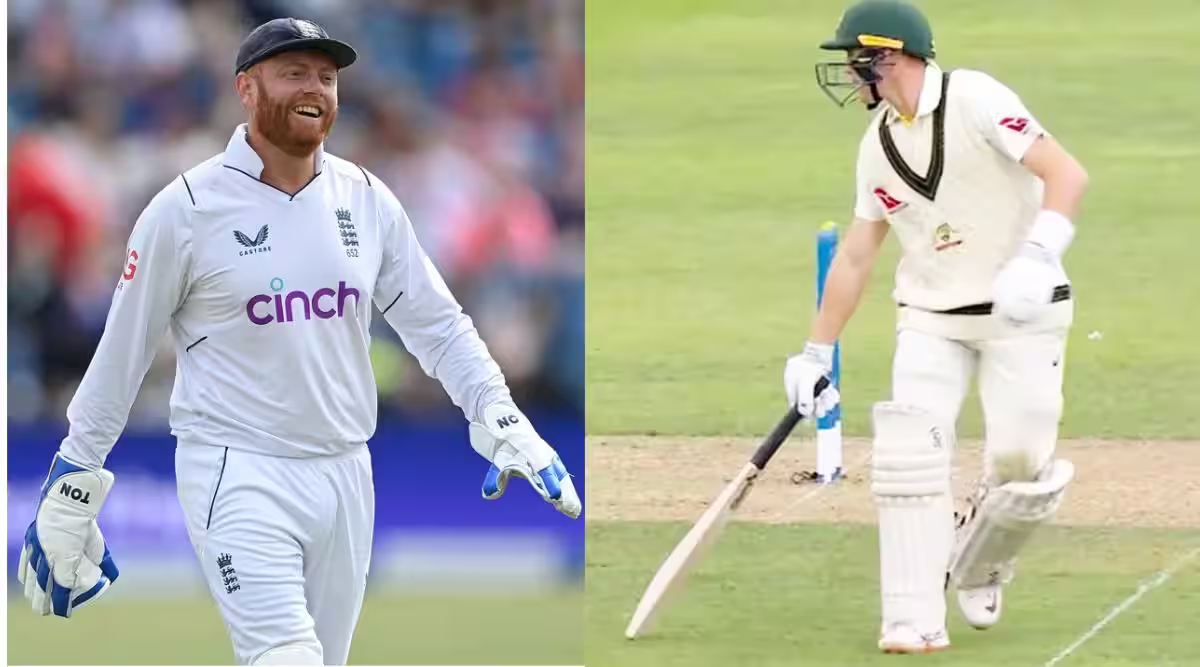 Jonny Bairstow and Marnus Labuschagne | Twitter