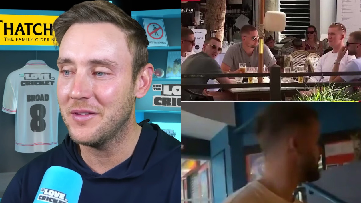 WATCH- “They are not party animals”- Stuart Broad says there’s no drinking culture in England team; reacts to reports to curfew by ECB