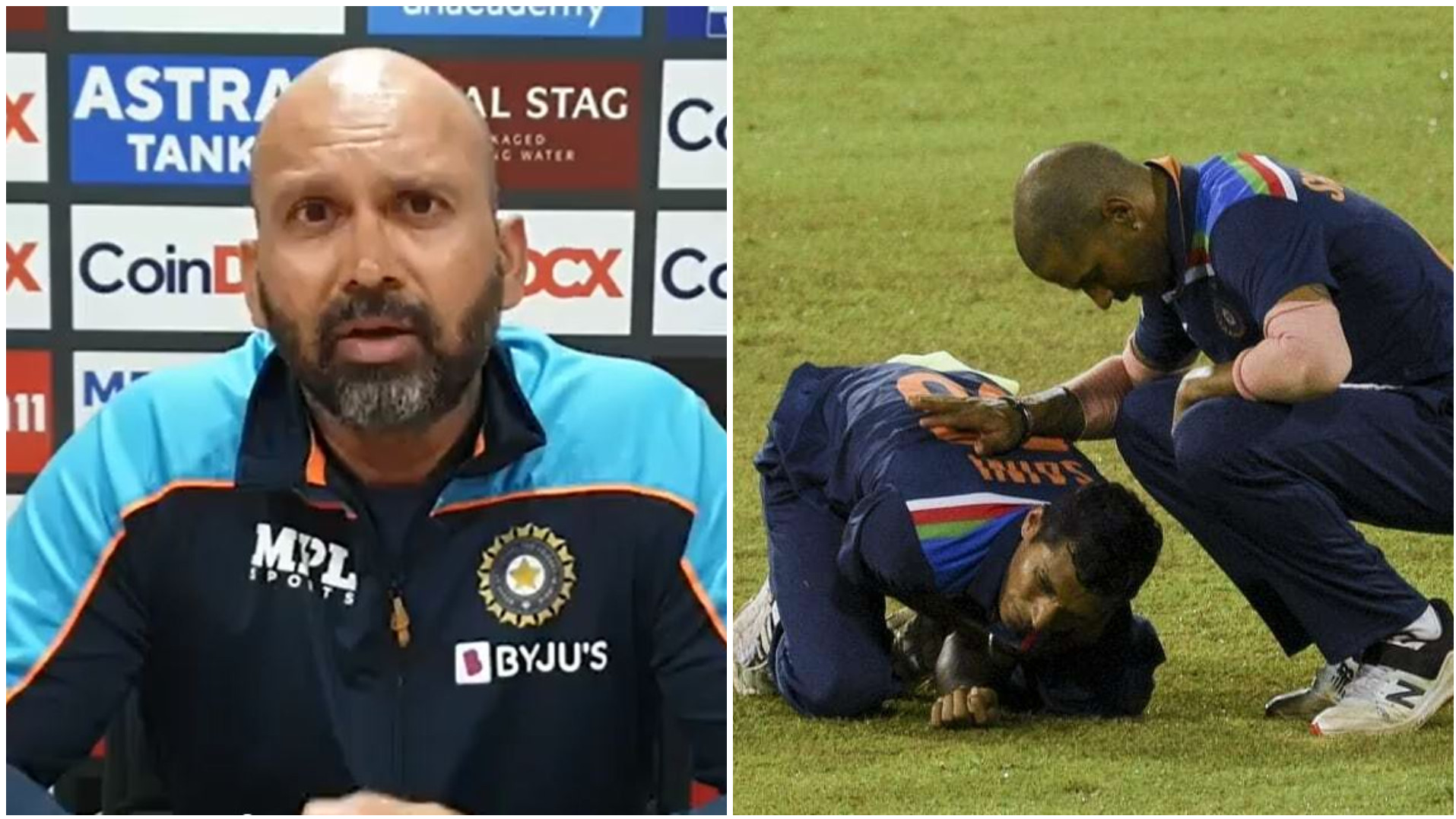 SL v IND 2021: India's bowling coach Paras Mhambrey shares update on Navdeep Saini's Injury