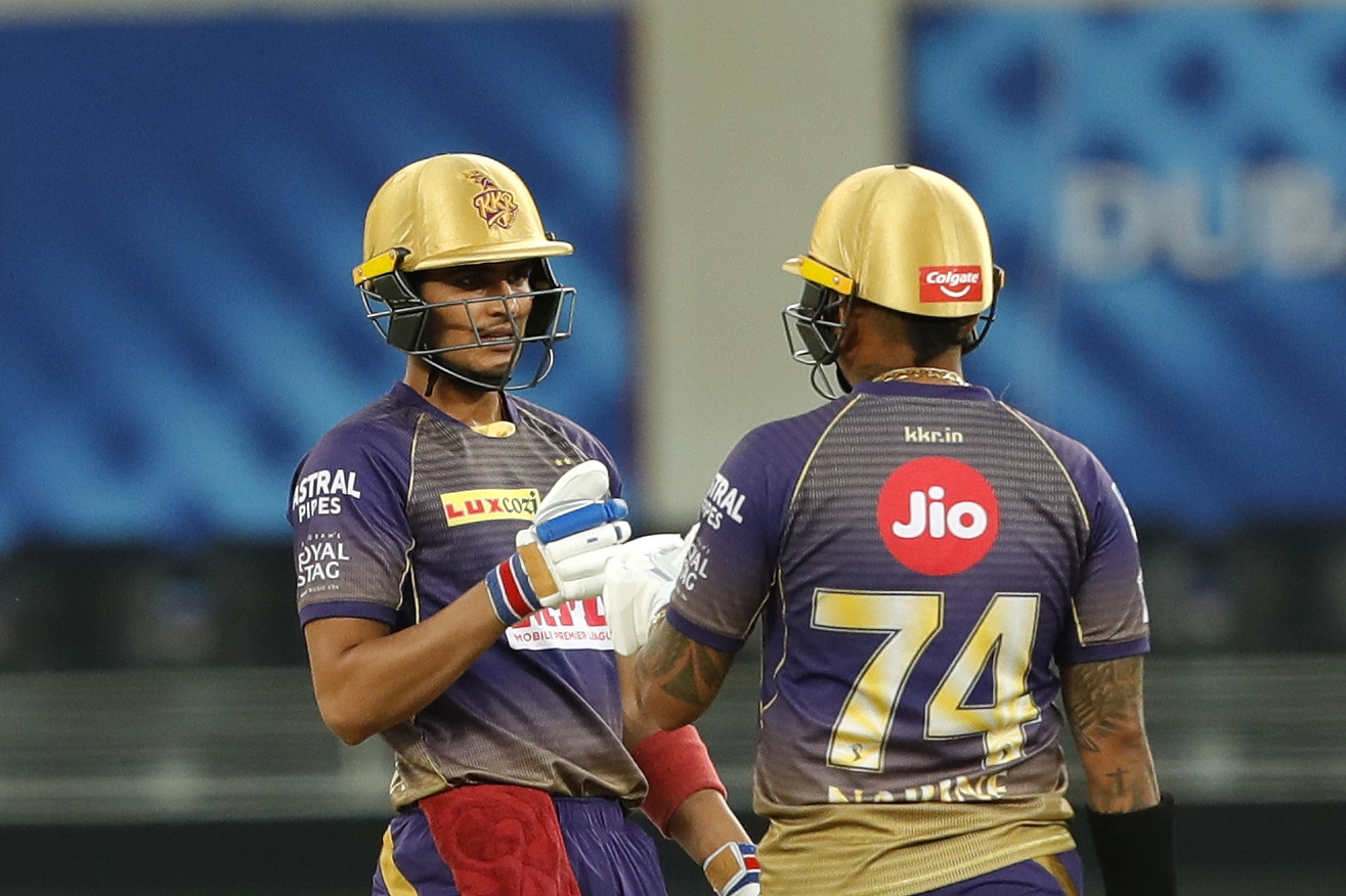 Sunil Narine and Shubman Gill | IANS