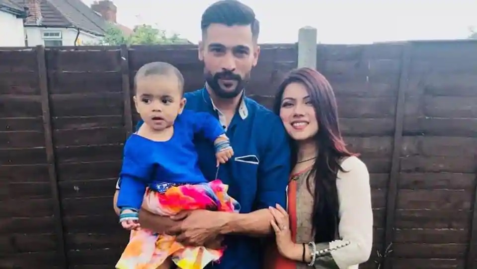 Mohammad Amir and his family | Twitter