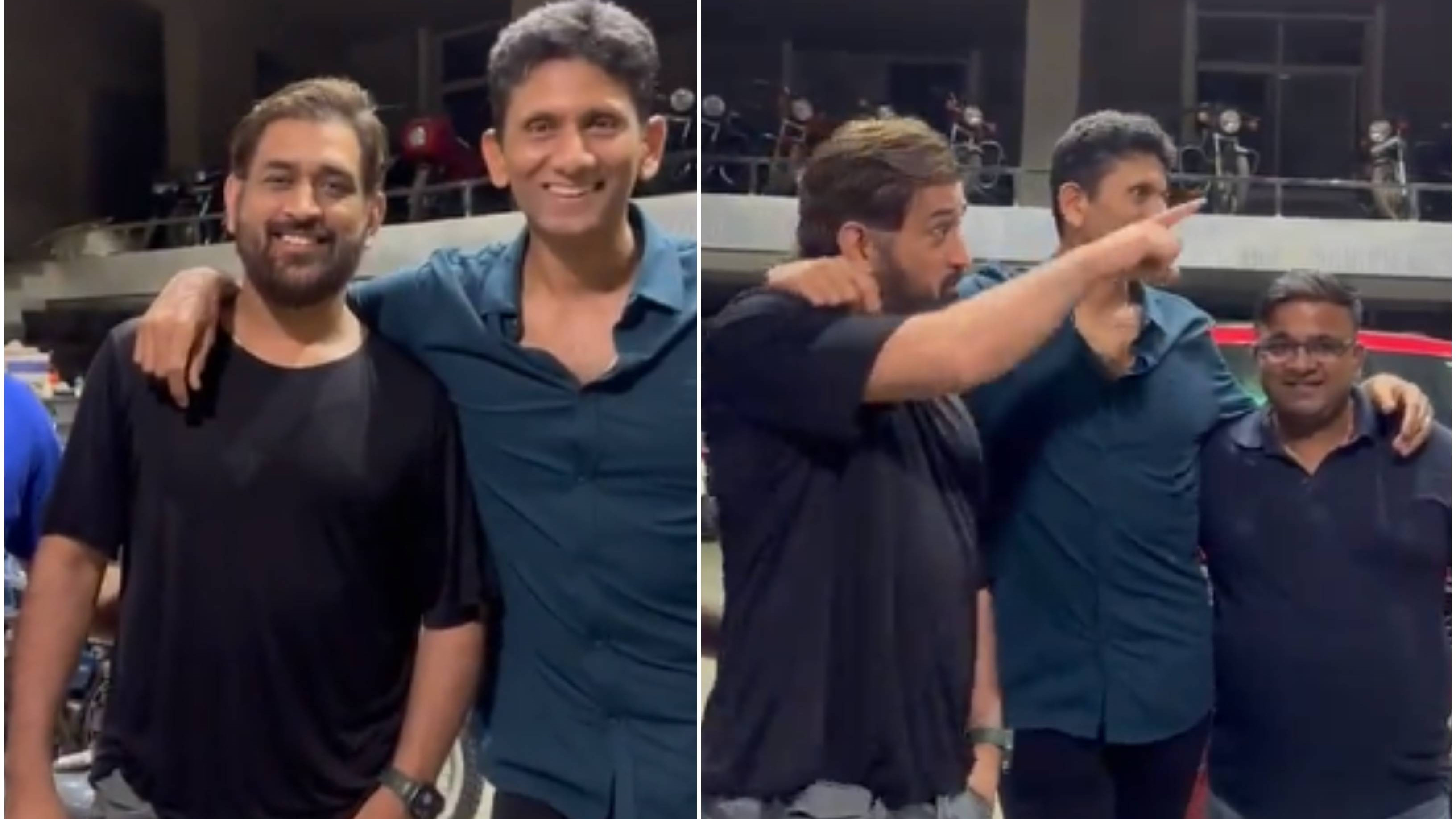 WATCH: Venkatesh Prasad ‘blown away’ by MS Dhoni's collection of bikes and cars, shares video of his cool garage