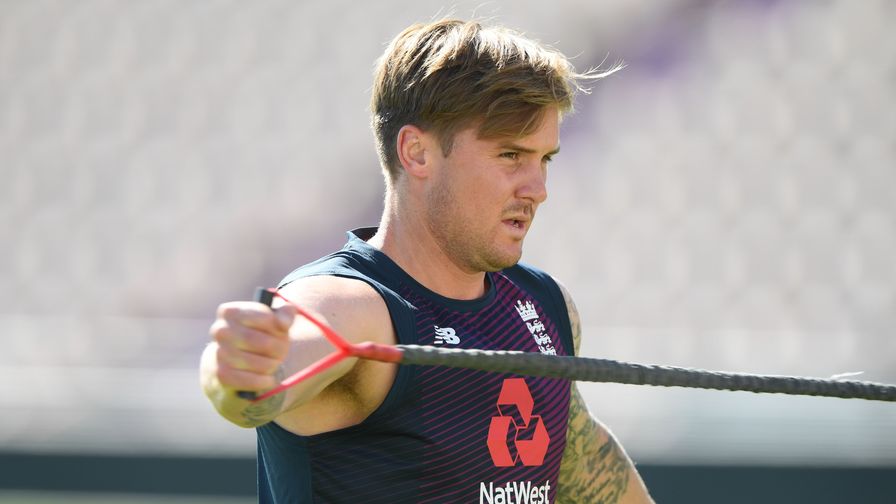 Jason Roy hurt himself during practice | ECB Twitter