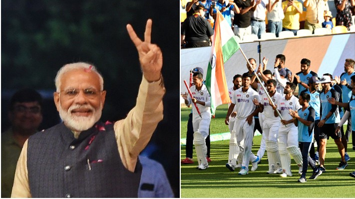 AUS v IND 2020-21: PM Narendra Modi congratulates Team India on historic Test series win in Australia