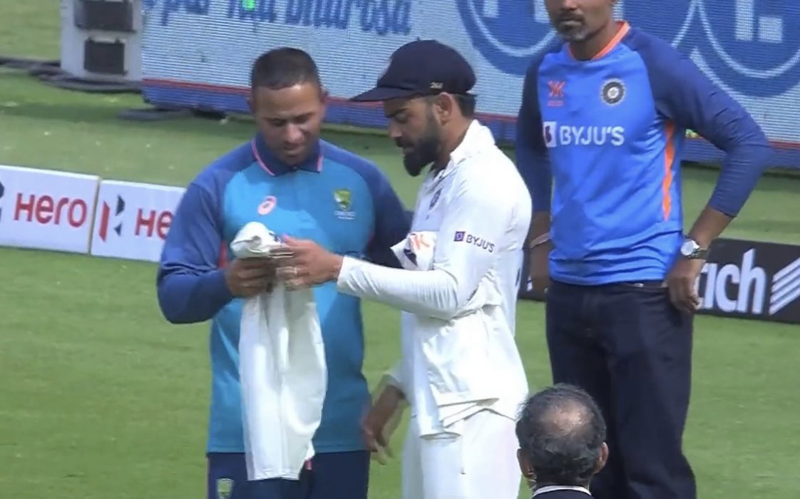 Virat Kohli and Usman Khawaja | BCCI 