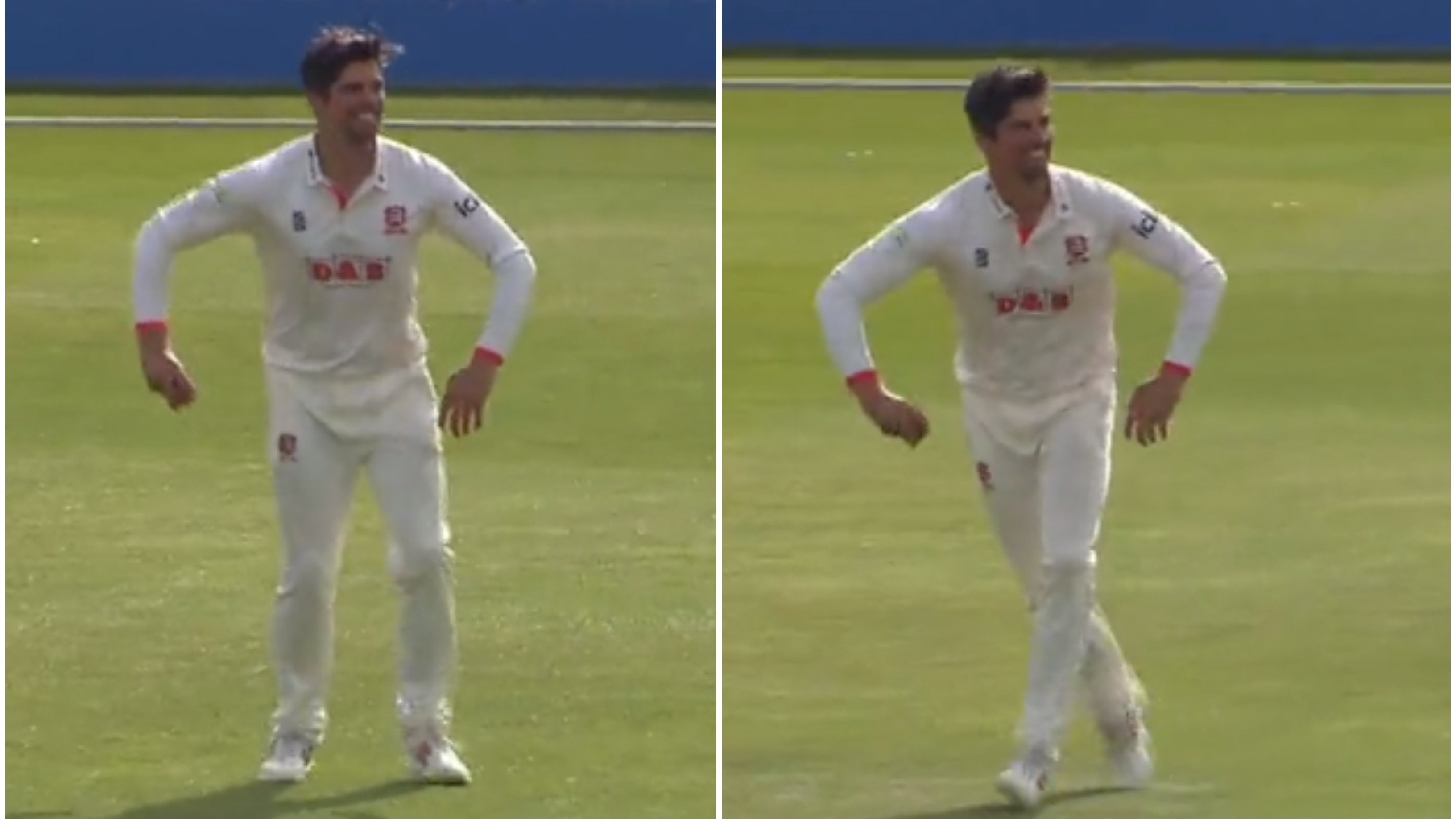 WATCH: Alastair Cook’s hilarious bowling run-up during County Championship takes internet by storm