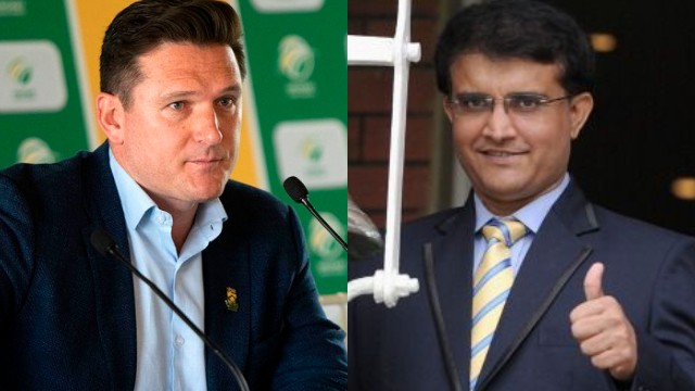 Graeme Smith calls Sourav Ganguly the best option to lead ICC