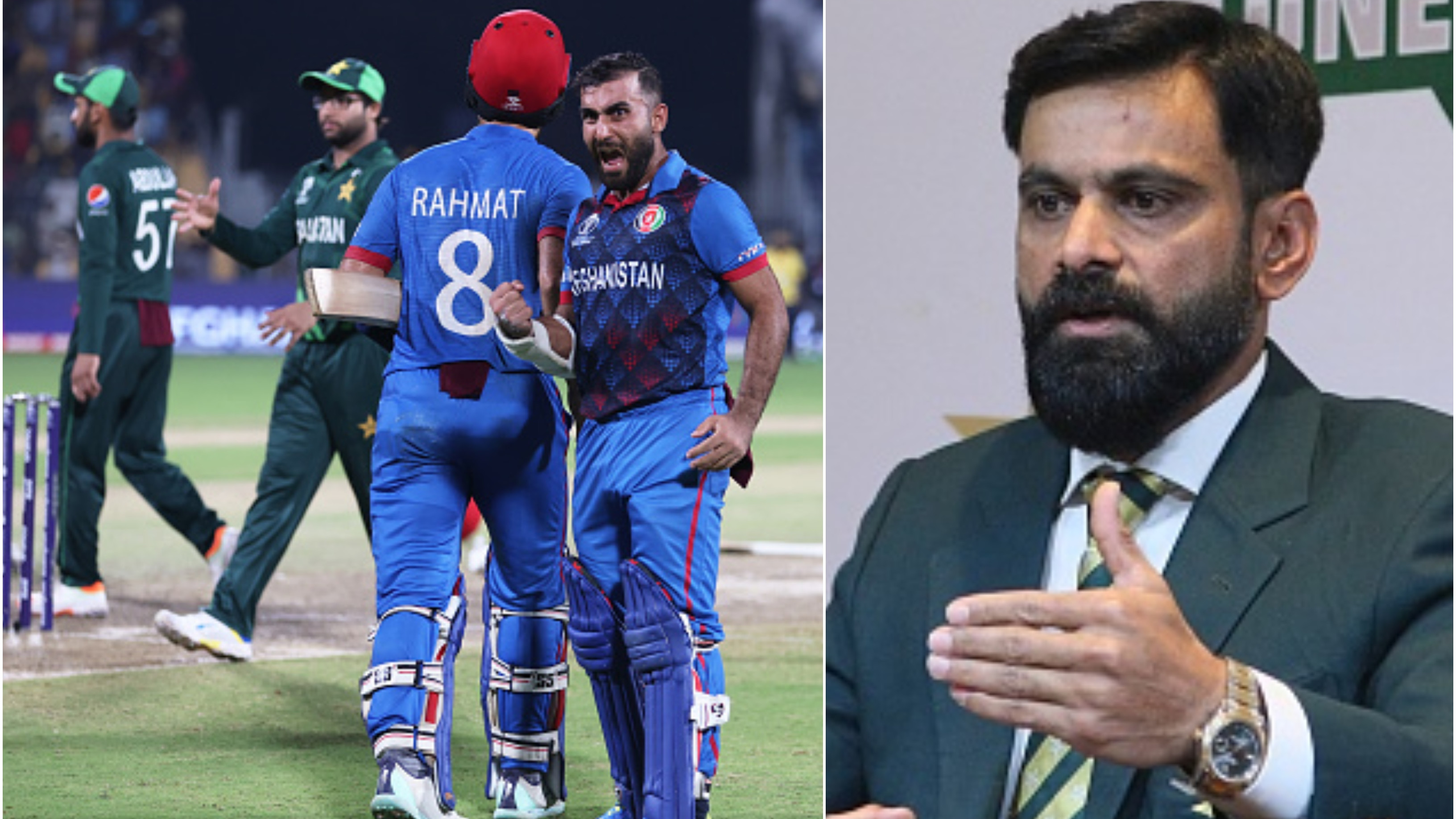 CWC 2023: “One should not think it was an upset,” says Mohammad Hafeez after Pakistan’s 8-wicket loss to Afghanistan
