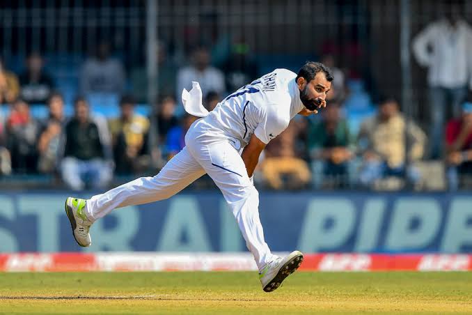 Shami is in incredible form with the ball presently | AFP