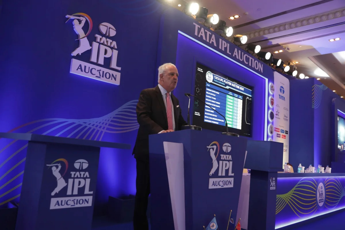 Hugh Edmeades collapsed during the IPL 2022 auction | Twitter