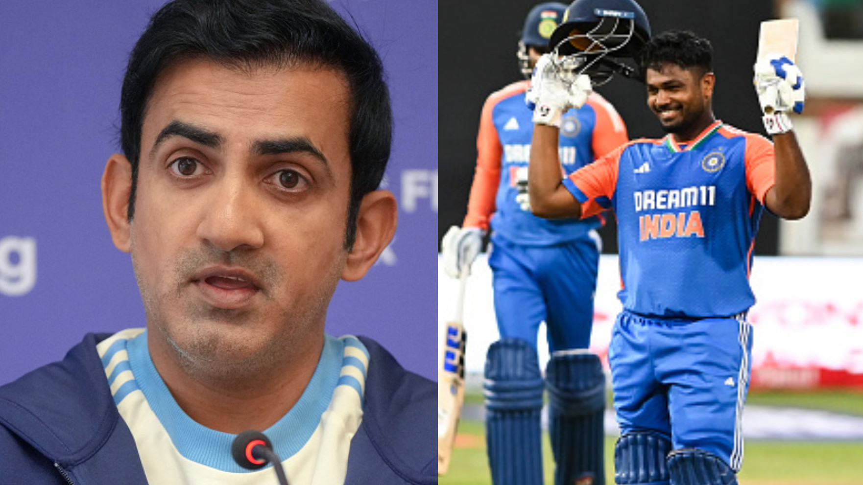 “It’s his ability”- Gautam Gambhir refuses to take credit for Sanju Samson’s brilliant form