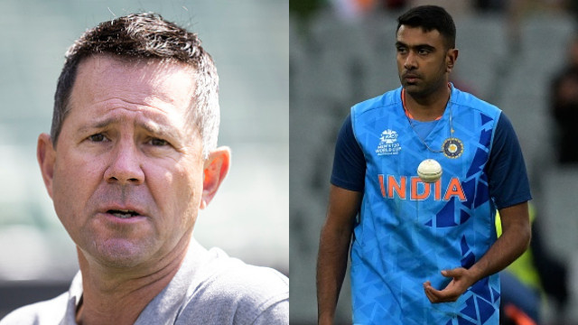 T20 World Cup 2022: R Ashwin reacts to Ricky Ponting's 