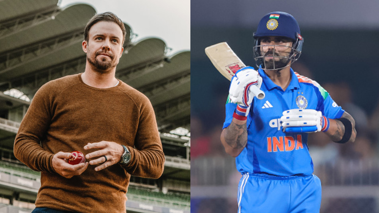 “You can almost see he's completely free”- AB  de Villiers says Virat Kohli of today is a better version than 2016-17