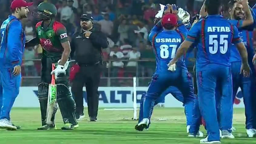 WATCH: Afghanistan players doing Nagin dance against Bangladesh left ...