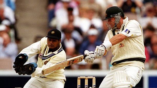 MSK Prasad during the Adelaide Test in 1999