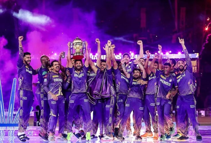 Shreyas Iyer and KKR celebrating their third IPL win in 2024 | X